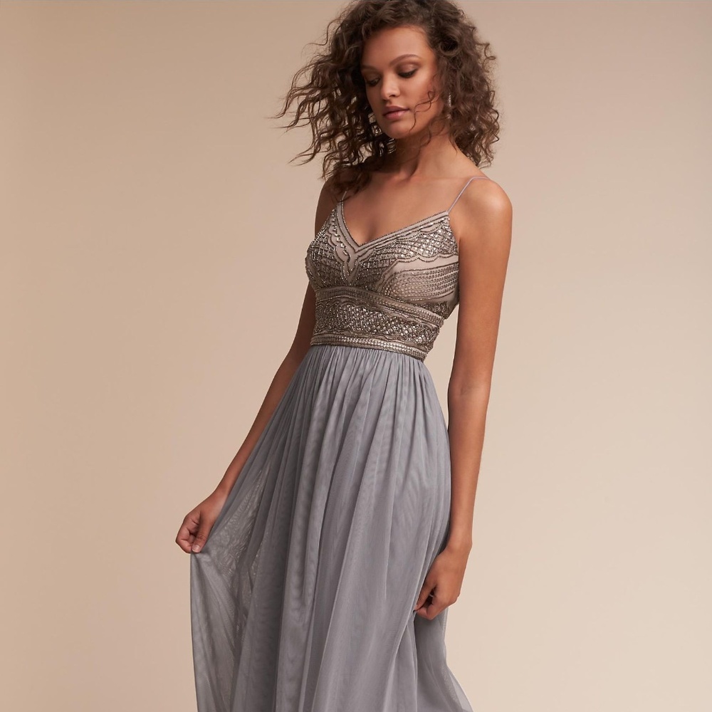 Stunning BHLDN Adrianna Papell Aida Dress